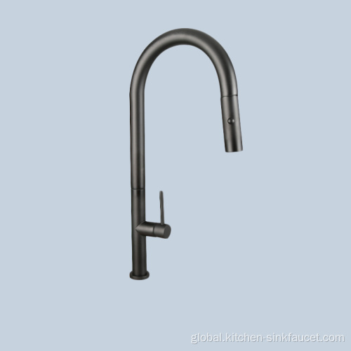 Pull Out Faucets Kitchen stainless steel black pull faucets Supplier